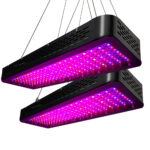 LED Grow Light Kit 2 Pack 2000W Full Spectrum Hydroponic Indoor Plant Growth