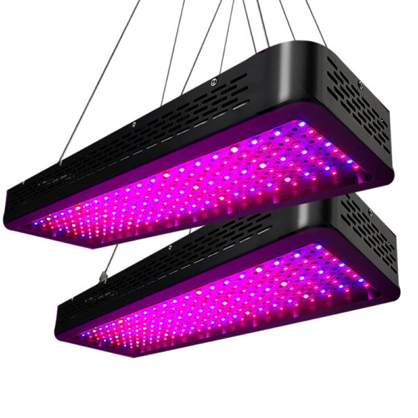 LED Grow Light Kit 2 Pack 2000W Full Spectrum Hydroponic Indoor Plant Growth