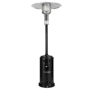 Outdoor Patio Heater 13.5kW Eco Friendly Portable 35m² Coverage Black Silver