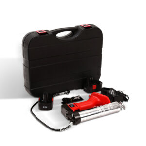 Cordless Grease Gun 20V 10000psi 120g/min High Flow 450g Capacity Flexible Hose