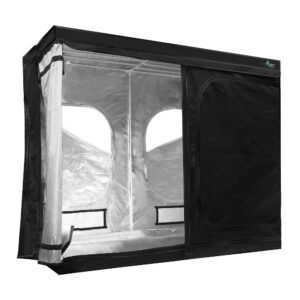 Hydroponics Grow Tent Kit 2.4x1.2x2m 600D Oxford Indoor Plant Growing System