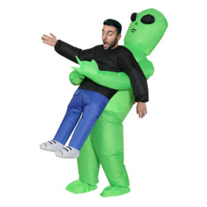 Inflatable Alien Costume 1.95m Adult Unisex Halloween Cosplay Water Resistant