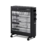 Infrared Radiant Heater 2200W Portable Electric Quartz Thermostat 25sqm Heat