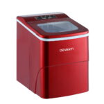 Portable Ice Maker 2L Quick 9 Cube Cycle Compact Red Home Bar Benchtop