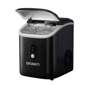 Portable Ice Maker 15kg Daily Nugget Ice Cube Machine Countertop Quick Freeze