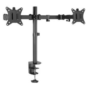 Dual Monitor Arm Desk Mount Fully Adjustable for 2x 32 Screens VESA Compatible