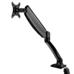 Monitor Arm Stand Gas Spring 360° Swivel 27 VESA Mount Adjustable Black