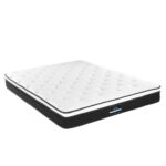 Double Euro Top Mattress Medium Firm Bonnell Spring 21cm Hypoallergenic