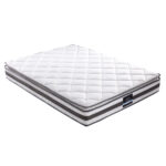 Queen Mattress Pillow Top Medium Firm 21cm Bonnell Spring Hypoallergenic