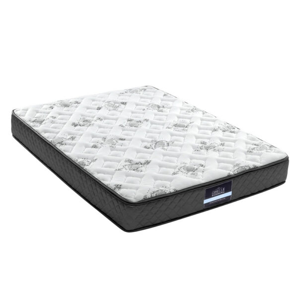 King Pillow Top Mattress 24cm Medium Firm 5 Zone Bonnell Spring