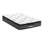 Single Pillow Top Mattress 24cm 5 Zone Bonnell Spring Medium Firm