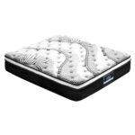 Double Euro Top Mattress 32cm Medium Firmness 5 Zone Pocket Spring Hypoallergenic