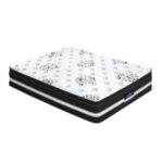 Double Mattress 34cm Euro Top Medium Firm Cool Gel Memory Foam 5 Zone Support