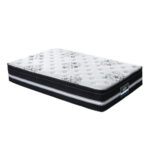 Single Euro Top Mattress 34cm Cool Gel Memory Foam Medium Firm Support