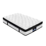 Single Euro Top Mattress 31cm Medium Firmness 5 Zone Pocket Spring Hypoallergenic