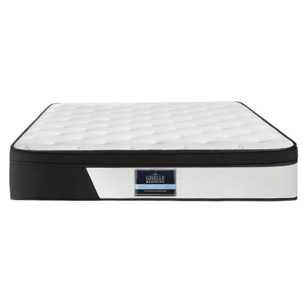 King Euro Top Mattress 30cm Medium Firm Hypoallergenic Pocket Spring