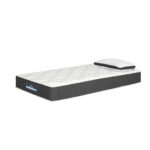 King Single Mattress Medium Soft 18cm High Density Foam Hypoallergenic + Pillow