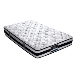 Single Mattress Ultra Firm 24cm High Density Foam Pocket Spring 190x90cm