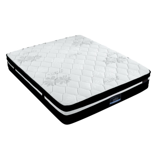 King Mattress Super Firm 28cm 7 Zone Pocket Spring Hypoallergenic