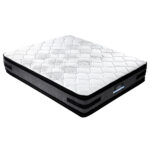 King Euro Top Mattress 36cm Dual Firmness Cool Gel Memory Foam Hypoallergenic