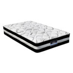 Single Euro Top Mattress 30cm Medium Firm 450 Coil Hypoallergenic