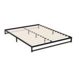 Queen Size Bed Frame Metal Powder Coated Rust Resistant 300kg Capacity