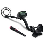 Waterproof Metal Detector 220mm Deep Sensitive LCD Pinpointer Treasure Hunter