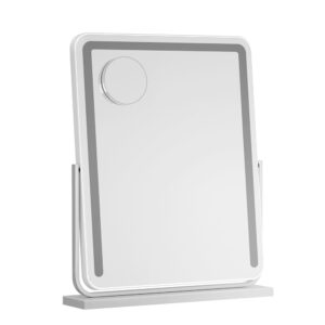 Hollywood Vanity LED Mirror White Touch Control 3 Color Modes 40x50CM