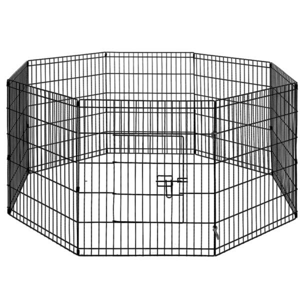 Dog Playpen 30 8 Panel Puppy Exercise Pen Indoor Outdoor Cage Fence