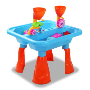 Kids Play Table Sand Water Set EN71 Certified Non Toxic 23 Pcs Age 3+ Outdoor