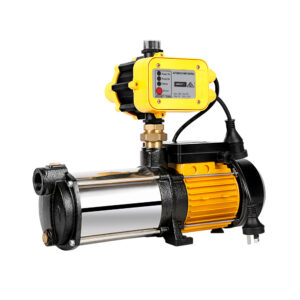 High Pressure Water Pump 2500W Multi Stage Irrigation 9000LH Yellow Weatherproof