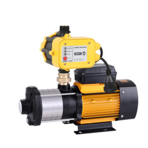 High Pressure Water Pump 2000W Multi Stage Irrigation 60m Head Yellow 150L/min