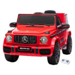 Kids Electric Ride On Car 12V Battery Red Mercedes Benz AMG63 Remote Control