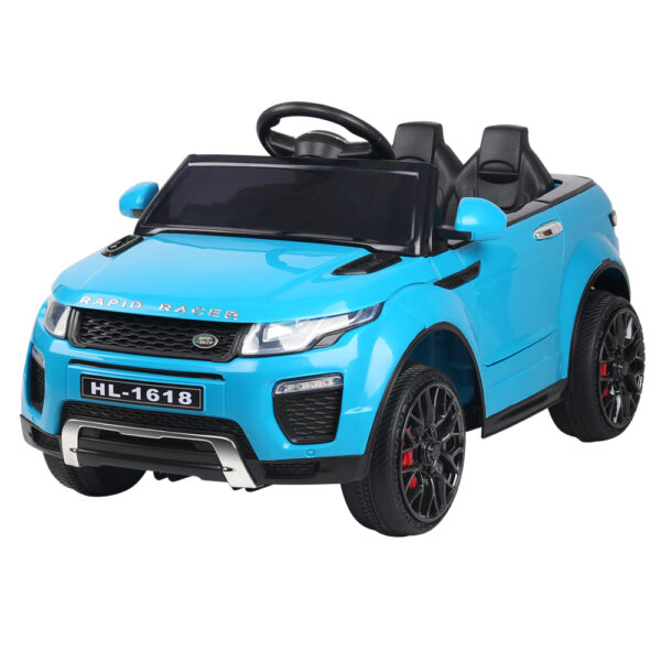 Kids 12V Electric SUV Ride On Car Toy Blue with Remote Control Safety Belt