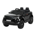 Kids Electric Ride On Car 12V Land Rover Evoque Remote Control Black 30kg Capacity