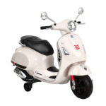 Kids Electric Ride On Motorcycle Vespa GTS Motorbike 6V White 3+ Years