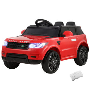 Kids Electric Ride On Car 12V Battery Remote Control MP3 Red 3 8km/h Safety Belt