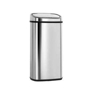 68L Stainless Steel Automatic Sensor Bin Hands Free Soft Close Odor Free