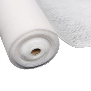 Shade Cloth Roll 50% UV Block 1.83x30m Heavy Duty White for Garden Greenhouse