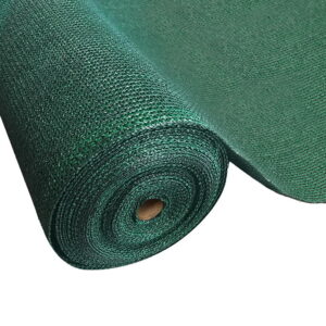 Shade Cloth Roll 70% UV Block 1.83x30m Heavy Duty Knitted Green Garden Sail