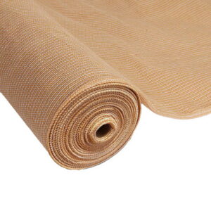 Shade Cloth Roll 70% UV Block 1.83x50m Heavy Duty Knitted Beige for Garden