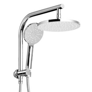 9'' Rainfall Shower Head Set Handheld High Pressure 3 Star WELS Chrome Finish