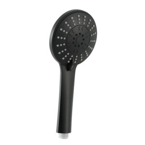 Handheld Shower Head High Pressure 5 Spray Modes 4.5 Water Saving Black