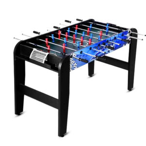 Foosball Table 4FT Soccer Game MDF Construction Anti Slip Handles Score Counter