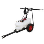 ATV Weed Sprayer 60L Tank 130psi Pump 8m Range with Heavy Duty Trailer Rear Boom