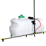 ATV Weed Sprayer 100L with 1.5M Boom Adjustable Nozzle 80psi Pump Farm Garden