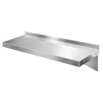 Stainless Steel Wall Shelf 900mm Heavy Duty Rust Proof Kitchen Storage Rack