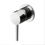 Contemporary Bathroom Mixer Tap Chrome Brass Ceramic Cartridge WaterMark Approved