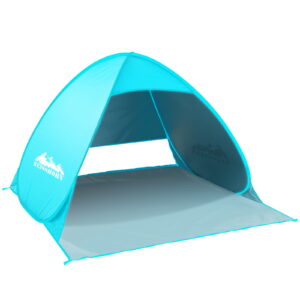 Pop Up Beach Tent 3 Person UV Water Resistant Sun Shade Fishing Shelter 190T PU