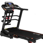 Electric Treadmill 480mm Belt 18kmh 3.5HP Auto Incline Fitness Exercise Machine